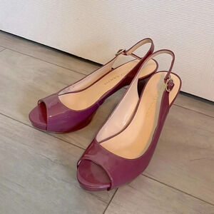 FRANCO SARTO Platform Slingback Heels,  Size 8